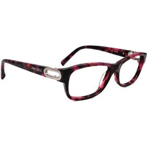 Jimmy Choo Women's Eyeglasses JC38 Y0M Purple Tortoise Frame Italy 52[]15 130 - Picture 1 of 9