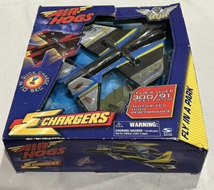 NEW Air Hogs E-Chargers Plane 300 Feet Chargers In 10 Seconds Vintage - Picture 1 of 2