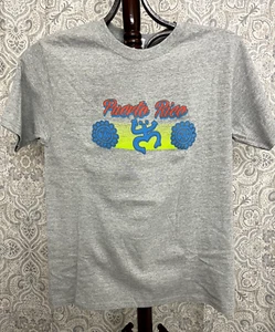 PR Taino Gray Med T Shirt Herren 100% Baumwolle - Bild 1 von 2