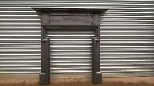 fire surround fireplace Iron Cast iron Antique Mantels Surrounds Accessories - Picture 1 of 1