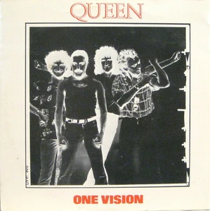 QUEEN  "ONE VISION"  7' single Australia  - Picture 1 of 6