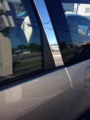 CHROME PILLAR POST COVERS FOR CADILLAC CATERA 1997-2001 (2PC) - Image 1 of 2