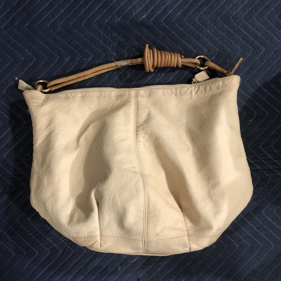 Paolo Masi желтовато-коричневый светло-коричневый сумка с короткими ручками ручная сумка сделано в Италии кожи редкая высокого качества - Изображение 1 из 4