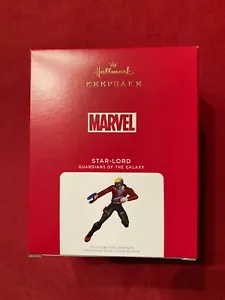 2021 Hallmark Keepsake Marvel Guardians Of The Galaxy Star-Lord Ornament - Picture 1 of 1