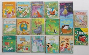 LITTLE GOLDEN BOOKS x 17 - EARLY EDITIONS - IN GREAT CONDITION DISNEY BAMBI - Picture 1 of 6