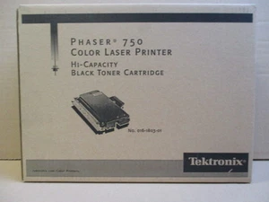 016-1803-01 Xerox/Tektronix/Toner/Schwarz/12000S Phaser 750DP,DX,N 750P,DP,DX,N - Picture 1 of 2