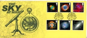 Patrick Moore Sky at Night RARE first day cover - Bild 1 von 1