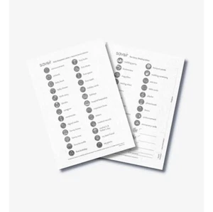 Savor 2 Etiketten „In Case I Go Missing“ plus 1 Etikettenpakete „Folio“ - Bild 1 von 1