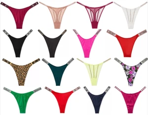 Victoria's Secret Very Sexy Shine Strap Thong - XS S M L XL XXL - Picture 1 of 73