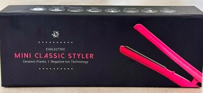 NUEVO EN CAJA Evalectric mini Classic Styler 1/2” placas de cerámica iones negativos nuevo en caja Foto 1 de 4