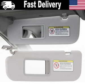 For 2011-2015 Hyundai Elantra Gray Left Hand Driver Side Sun Visor with Mirror - Picture 1 of 7