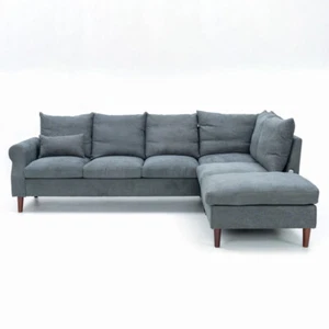 New Sectional Sofa Set L-Shaped Couch Living Room Convertible Indoor Modular - Picture 1 of 241