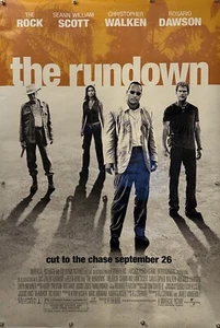 THE RUNDOWN Original One Sheet Movie Poster - 2003 - THE ROCK - Picture 1 of 5