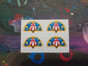 Corgi Juniors 1008 Popeye Paddlewagon Reproduction Stickers ( Set of 4 ) - Picture 1 of 1