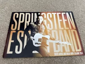BRUCE SPRINGSTEEN 2014 AUSTRALIA SOUTH AFRICA NZ TOURBOOK PROGRAM FROM THE SHOW - Picture 1 of 10