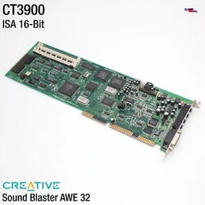Isa Creative Labs Sound Blaster Awe32 Ct3900 Audio Card Midi Opl3 Original - Picture 1 of 5