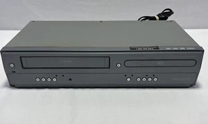 Magnavox DV200MW8 Gray DVD/VHS Player Combo For Parts or Repair - Picture 1 of 11