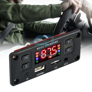 Car FM Radio Module Bluetooth Speaker MP3 Decoder Board USB TF FM Music Player - Bild 1 von 10