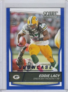 2016 Score SHOWCASE BLUE SP #118 Eddie Lacy #75/99 MADE - Picture 1 of 1