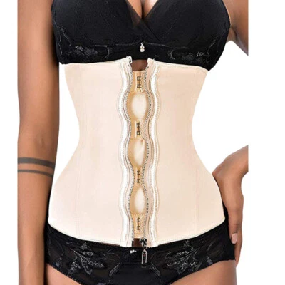 Fajas Colombianas Reductoras LATEX Torso Largo Cintura Entrenador Corsé Modelador Corporal Foto 1 de 4