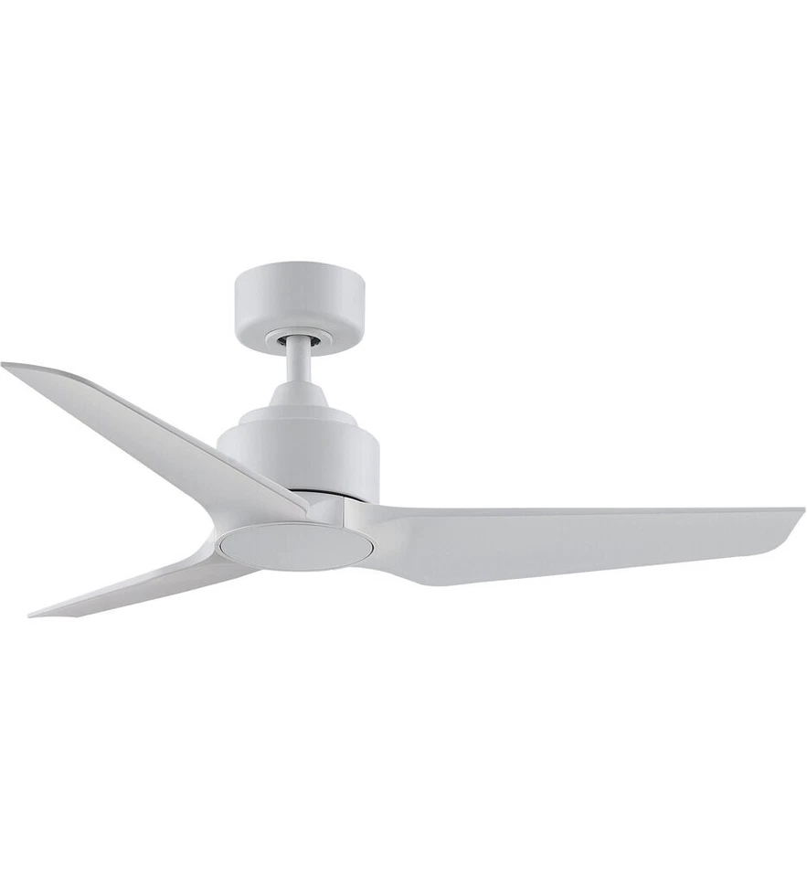 Fanimation TriAire Custom Ceiling Fan matte white MAD8514 44" blades - Image 1 of 4