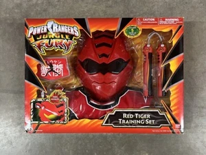 Power Rangers Jungle Fury Red Tiger Training Set Kostüm Cosplay unbenutzt NOS - Bild 1 von 6