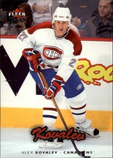2006-07 Ultra Canadiens Hockey Card #104 Alex Kovalev