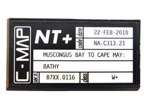 C-Map C-Card NT+ "Muscongus Bay to Cape May: Bathy" NA-C313.21 - 22 FEB 2010 - Picture 1 of 10