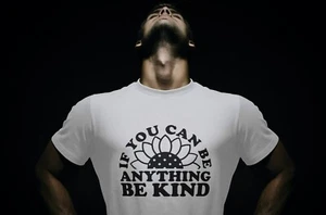 Be anything be kind Short-Sleeve Unisex T-Shirt (FREE SHIPPING) - Picture 1 of 7