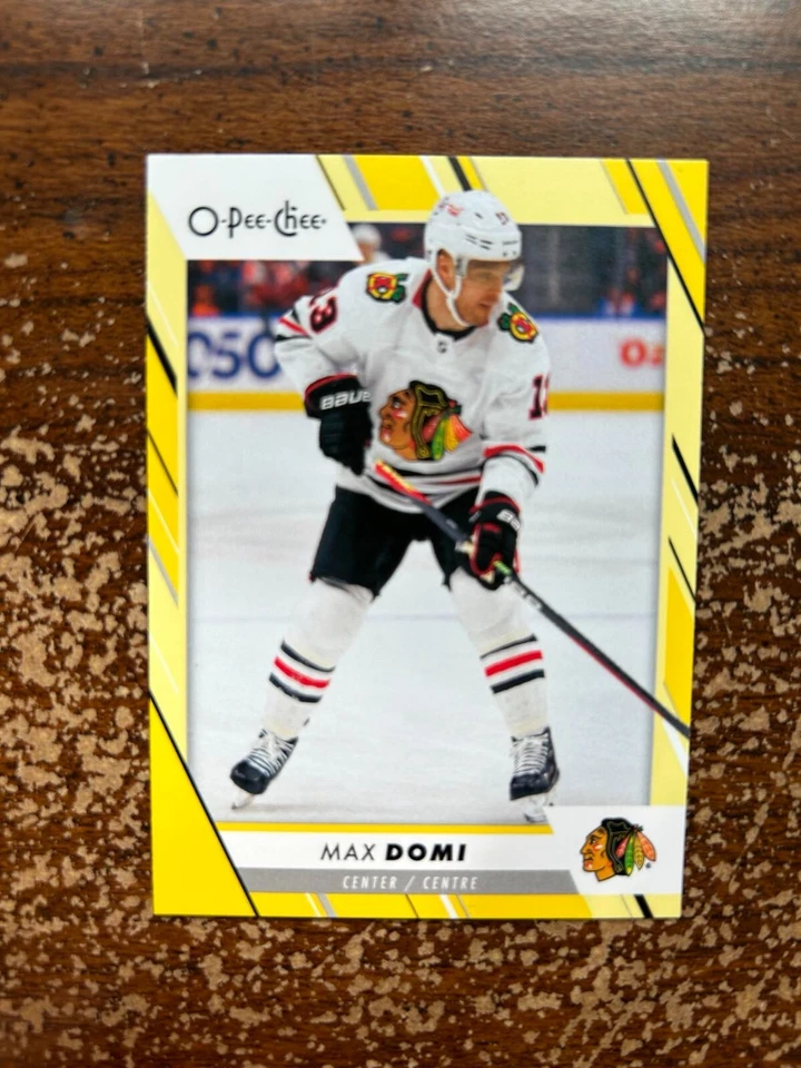 Max Domi, Yellow Border #32 - 2023-24 O-Pee-Chee - Image 1 of 1