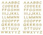 ~ Retired NLA Gold ABC Alphabitsy Alphabet Uppercase Mrs Grossman Stickers ~