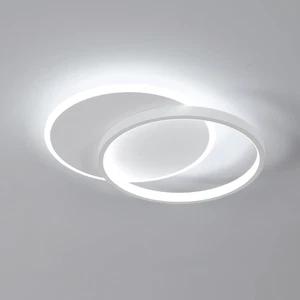 Plafoniera LED Soffitto 40CM, 40W Lampada Da Soffitto Moderna Camera Da Letto, L - Foto 1 di 12
