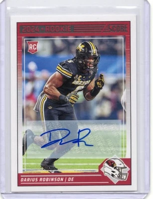 2024 Score - Rookies Darius Robinson #326 Signatures (AU, RC) - Image 1 of 2