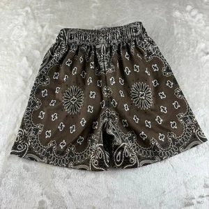 Pantalones Cortos Bravest Studios Para Hombre XS Serigrafiados Cachemira Dos Tonos Marrón Malla Marrón - Imagen 1 de 6