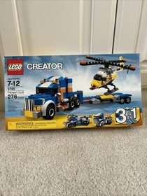 Sealed, 2011 LEGO CREATOR: Transport Truck 5765, 3 in 1 Set, Helicopter