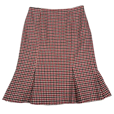 Винтажная шерстяная миди-юбка Talbots размер 10 плиссированная Academia Holidays итальянская эластичная сделано в США - Изображение 1 из 4