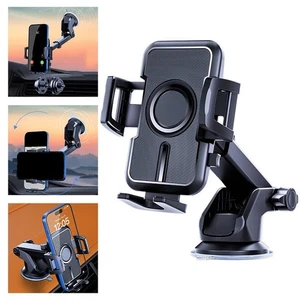 Support téléphone voiture ventouse 360 degrés pour tableau de bord et support - Photo 1 sur 8