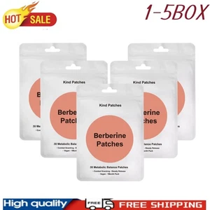 Berberine Patches - Immune & Cardiovascular Support | 60 Patches 1-5BOX - Bild 1 von 18