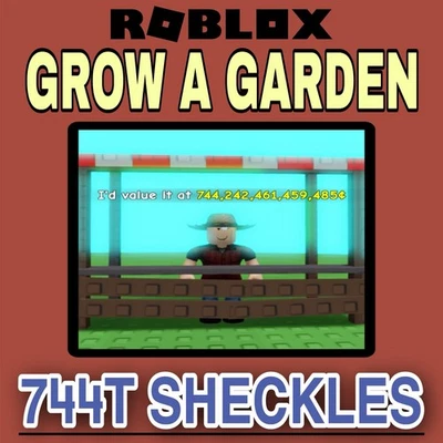 ROBLOX 🌱Grow A Garden🌱 | 744T Fruit | 🔥Sheckles🔥 | Cheapest + Fastest Delivery🌟