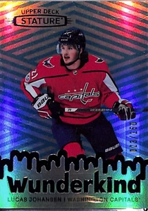 2022-23 Upper Deck Wunderkind Green Washington Capitals Lucas Johansen W-43 /150 - Picture 1 of 2