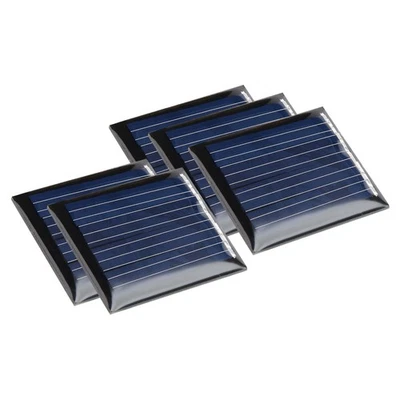 Mini módulo de panel de célula solar de polietileno de 5 piezas 2V 60mA hágalo usted mismo para cargador de juguetes 30 mm x 36 mm Foto 1 de 4