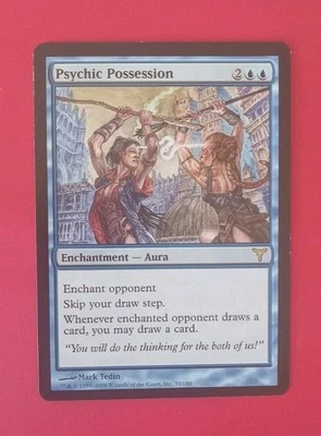 MTG: Dissension: Psychic Possession: LP-EX English Magic Returns Free Shipping  - Image 1 of 3