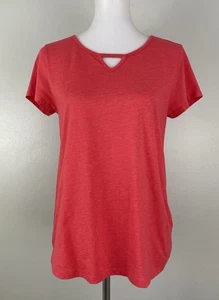 Camiseta Toad Co Palmilla Coral Naranja Camisa Manga Corta Calce Relajado Mujer Pequeña - Imagen 1 de 4