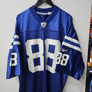 Vintage 1996 Reebok Football Jersey #88 Marvin Harrison Indianapolis Colts XXL - Picture 1 of 6