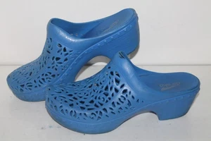 Dansko Pippa geformte Pantolette/Clog Freizeitschuh, blau, Synthetik, Damen 8,5, EU39 - Bild 1 von 5