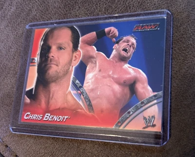 2004 Topps WWE Apocalypse Card Chris Benoit Topps Europe - Image 1 of 2