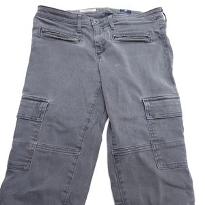 AG Adriano Goldschmeid The Tyler Cargo Skinny Ankle Womens Size 29R Gray - Picture 1 of 11