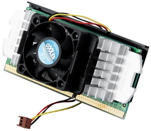 INTEL PENTIUM II 400MHz SL357 SLOT1 + COOLER CM - Photo 1/2