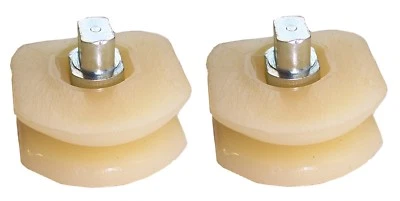 Chevrolet Impala & Caprice 1971-1976 cuarto trasero ventana cristal guía kit, par Foto 1 de 4