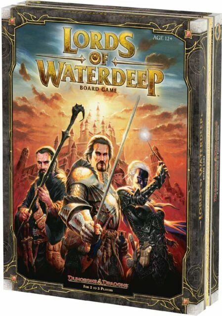 Wizards of the Coast 5513165 Lords of Waterdeep Dungeons and Dragons Board Game